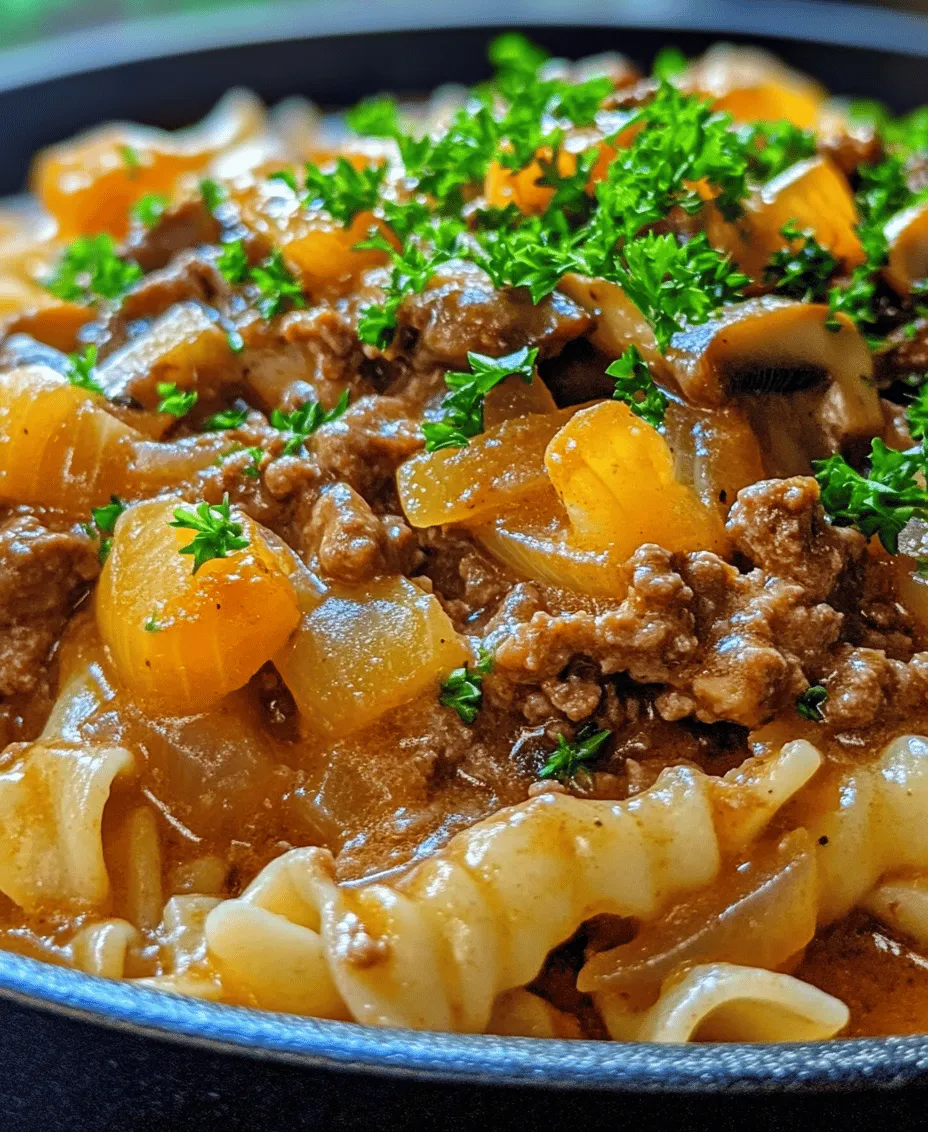 Ground Beef Stroganoff is more than just a meal; it’s a dish steeped in nostalgia that brings families together around the dinner table. This creamy, savory delight boasts tender ground beef, earthy mushrooms, and a luscious sauce, all served over perfectly cooked egg noodles. The simplicity of preparation combined with its rich flavors makes it a go-to comfort food for many. In this article, we will explore the rich history of Stroganoff, delve into the ingredients that make this dish special, and provide a step-by-step guide to creating this comforting classic in your own kitchen.