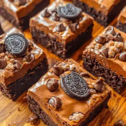 Indulging in a delicious dessert can elevate any occasion, and what better way to do so than with a batch of decadent chocolate OREO brownies? This ultimate treat combines the rich, fudgy texture of brownies with the delightful crunch of OREO cookies, creating a mouthwatering dessert that is sure to impress family and friends. The marriage of these two beloved treats not only satisfies your sweet tooth but also brings a nostalgic element that resonates with dessert lovers of all ages.