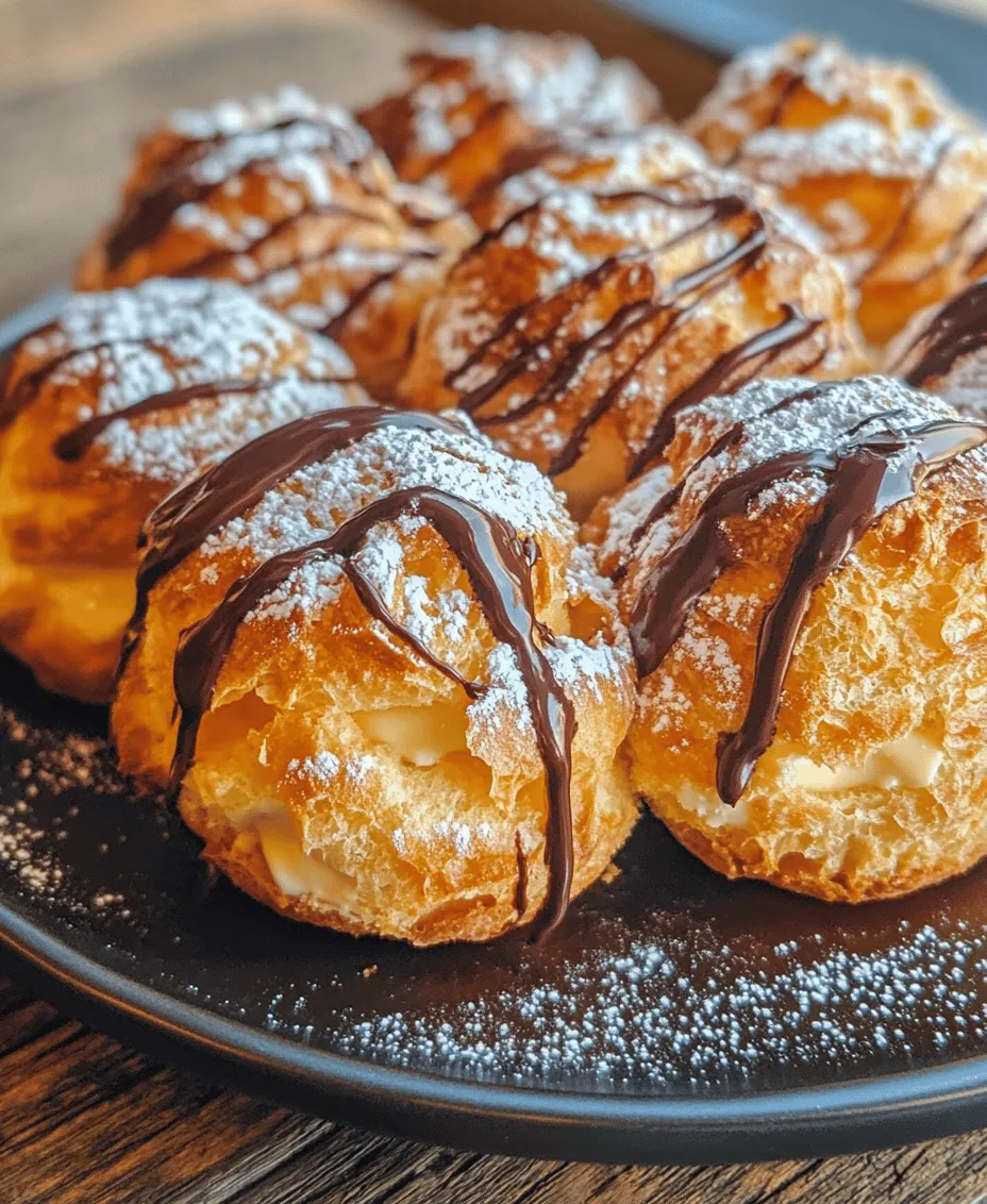 Italian cream puffs, or 