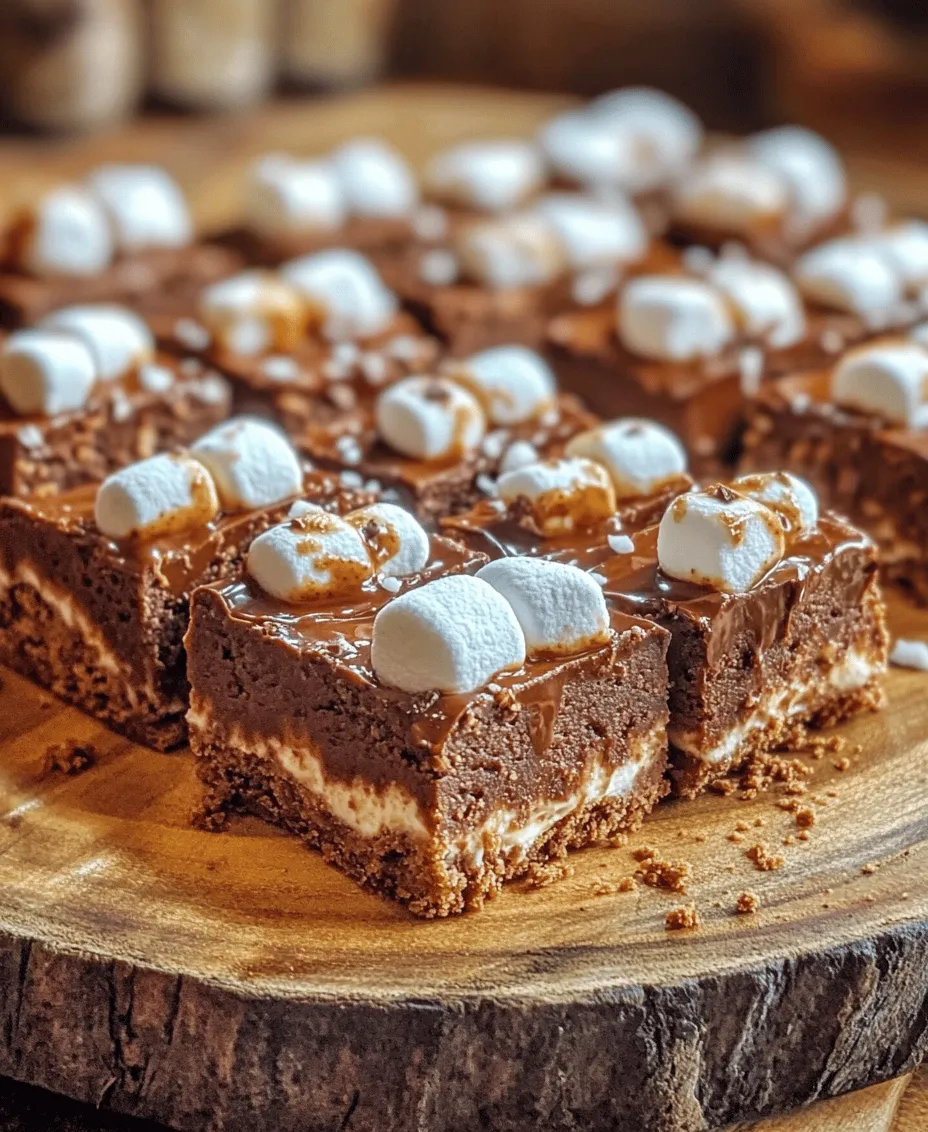 The nostalgic flavors of S'mores have long captured the hearts and taste buds of dessert lovers everywhere. Whether enjoyed around a campfire or as a delightful treat at home, the combination of graham crackers, gooey marshmallows, and rich chocolate creates a blissful experience that is hard to resist. Now, imagine taking all those elements and transforming them into S'mores Fudge Bars—a delicious twist on a classic favorite that brings the essence of S'mores into a chewy, indulgent bar form.