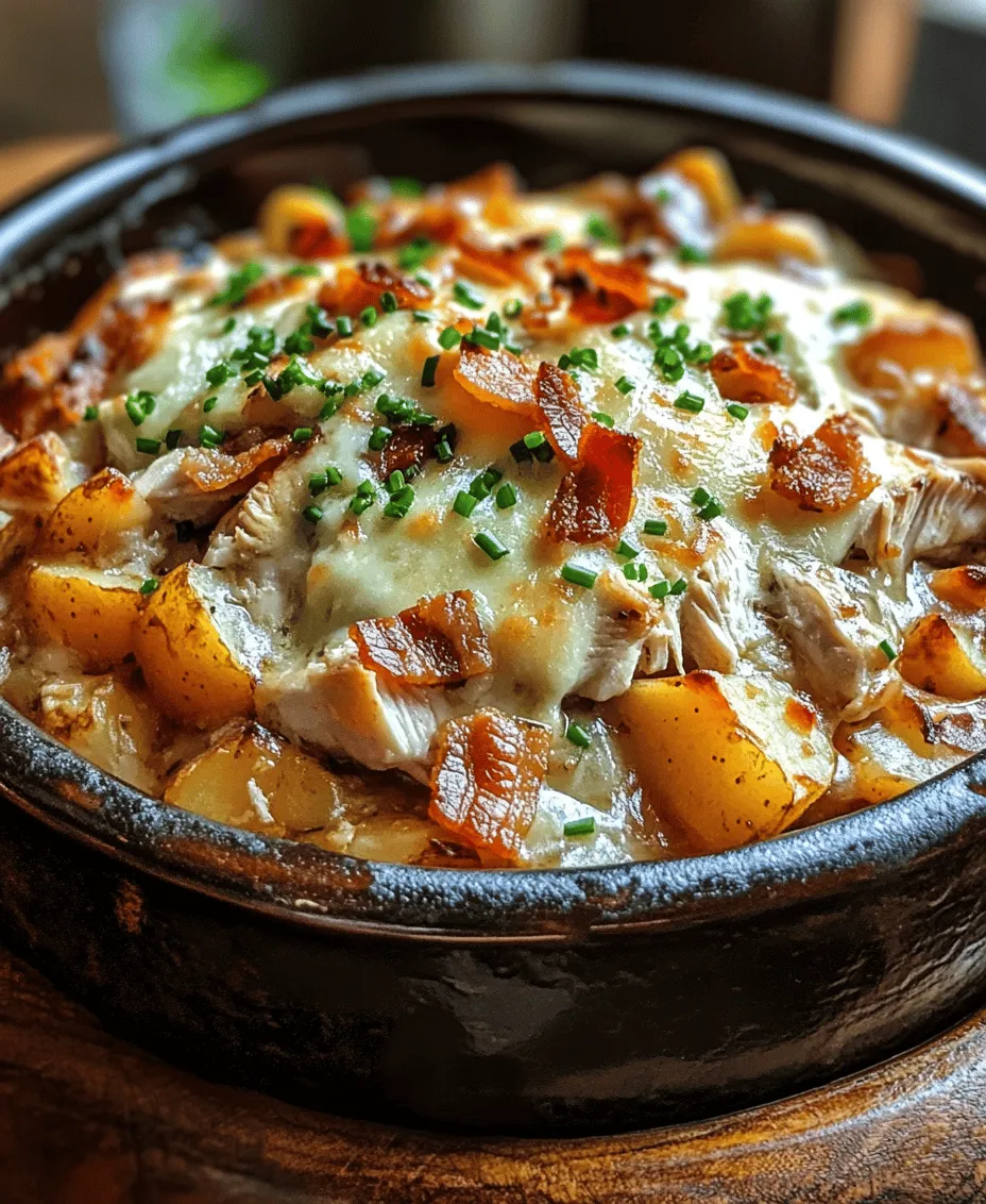 When it comes to comfort food, few dishes can compete with the heartwarming appeal of a Loaded Potato Ranch Chicken Casserole. This delicious dish masterfully combines the tender textures of chicken, the rich creaminess of ranch dressing, and the satisfying crunch of crispy bacon, all enveloped in a bed of fluffy potatoes and gooey melted cheese. It’s the kind of meal that brings family and friends together, perfect for cozy weeknight dinners or festive potluck gatherings.