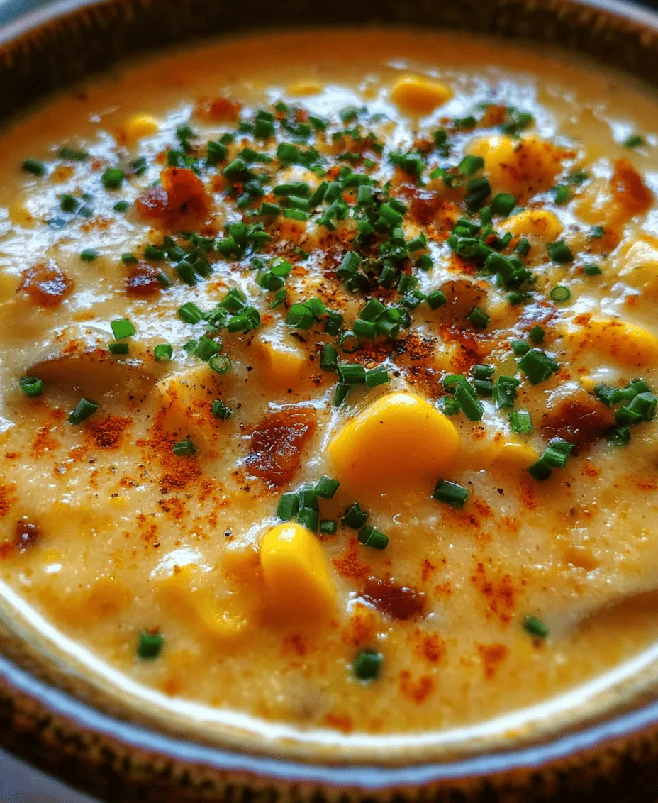 Welcome to the world of Velvet Corn Chowder Delight, a dish that brings warmth and satisfaction to every table. This creamy, hearty chowder is perfect for any season, whether enjoyed on a chilly winter evening or served during a summer gathering. With its delightful balance of flavors and the comforting texture of fresh ingredients, Velvet Corn Chowder is not just a meal; it's an experience that warms the soul.