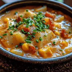 Welcome to the world of Velvet Corn Chowder Delight, a dish that brings warmth and satisfaction to every table. This creamy, hearty chowder is perfect for any season, whether enjoyed on a chilly winter evening or served during a summer gathering. With its delightful balance of flavors and the comforting texture of fresh ingredients, Velvet Corn Chowder is not just a meal; it's an experience that warms the soul.