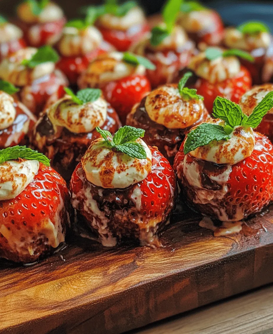 If you’re looking for a delightful dessert that merges the best of sweet and savory, look no further than deviled strawberries. This innovative treat takes the classic concept of deviled foods, traditionally known for their savory fillings, and reimagines it with a sweet twist that captivates the palate. The combination of fresh strawberries and a rich, creamy filling creates an indulgent yet light dessert that is as visually appealing as it is delicious.