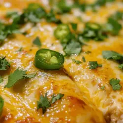 If you're in search of a dish that embodies comfort and satisfaction, look no further than Creamy Dreamy White Chicken Enchiladas. This delightful recipe has earned a spot as a family favorite, celebrated for its rich flavors and luxurious creamy texture. The combination of tender shredded chicken enveloped in soft tortillas and smothered in a luscious creamy sauce creates a meal that feels indulgent yet is surprisingly easy to prepare.