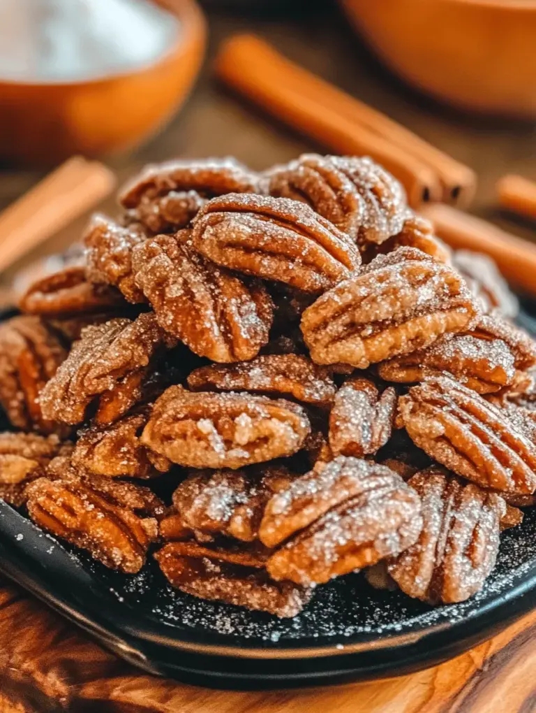 There’s something undeniably satisfying about sweet and crunchy snacks that can elevate any moment. Whether you’re looking for a delightful treat to enjoy with your afternoon coffee, a special gift for a friend, or a delicious topping for your favorite dessert, sweet and crunchy cinnamon sugar pecans are an irresistible option. This recipe combines the rich, nutty flavor of pecans with a sweet and spicy coating that's perfect for satisfying your cravings.