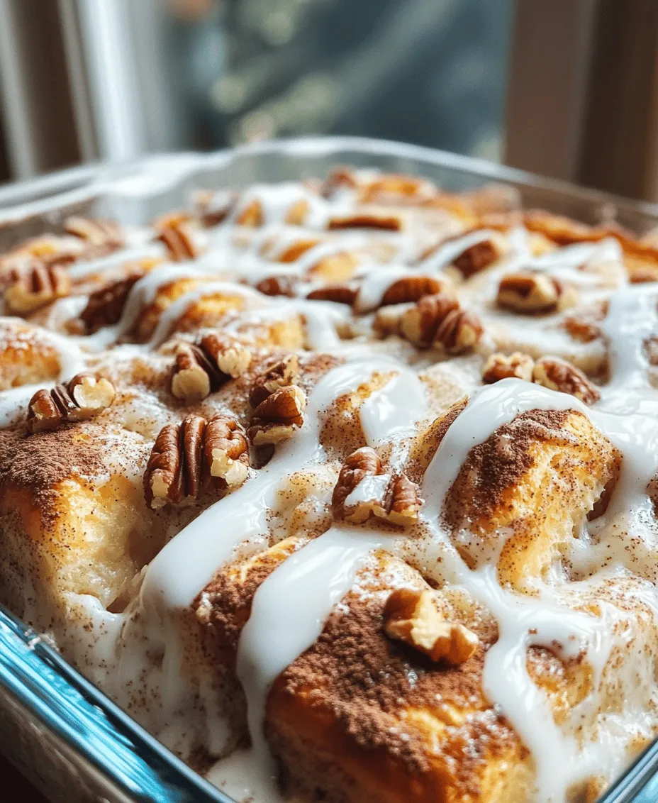 Delve into the indulgent world of breakfast casseroles with our Cinnamon Roll Casserole Delight. This recipe combines the beloved flavors of cinnamon rolls with the ease of a casserole, making it a perfect choice for family gatherings, holiday brunches, or simply a cozy weekend treat. Imagine waking up to the aroma of cinnamon wafting through your home, the promise of a warm, gooey breakfast waiting just for you. Packed with warm spices and a soft, gooey texture that melts in your mouth, this dish is sure to delight both kids and adults alike.