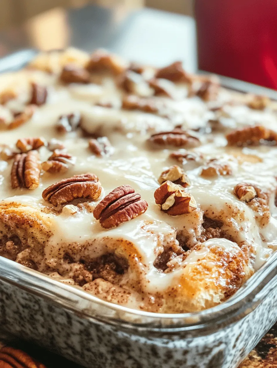 Delve into the indulgent world of breakfast casseroles with our Cinnamon Roll Casserole Delight. This recipe combines the beloved flavors of cinnamon rolls with the ease of a casserole, making it a perfect choice for family gatherings, holiday brunches, or simply a cozy weekend treat. Imagine waking up to the aroma of cinnamon wafting through your home, the promise of a warm, gooey breakfast waiting just for you. Packed with warm spices and a soft, gooey texture that melts in your mouth, this dish is sure to delight both kids and adults alike.