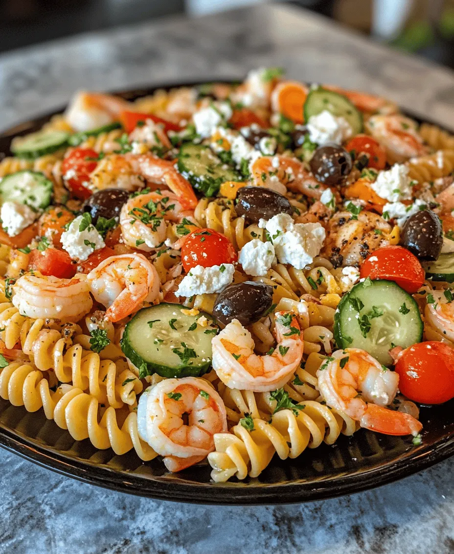 Seafood pasta salads are a vibrant and delectable option that brings together the freshness of the ocean with the heartiness of pasta, making them an ideal choice for various occasions. Whether served at a summer barbecue, a family gathering, or as a light dinner, these salads are not only visually appealing but also packed with flavor and nutrition. The Ocean's Delight Seafood Pasta Salad stands out for its delightful combination of fresh seafood, crisp vegetables, and aromatic herbs, creating a perfect harmony that excites the palate.