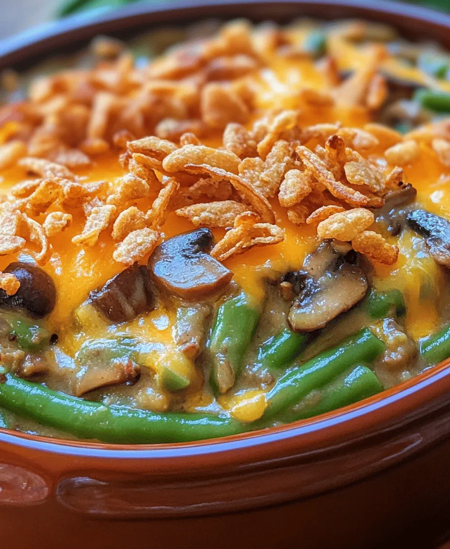 If you're searching for a dish that effortlessly marries comfort food with fresh, nutritious ingredients, look no further than the Savory Green Bean Delight Casserole. This delightful casserole is a celebration of green beans, bringing a new twist to a classic favorite. Its rich, creamy texture combined with a crunchy topping makes it a must-try for any vegetable lover. Not only is it a delicious addition to your meal rotation, but it also serves as an excellent way to incorporate more vegetables into your family's diet.