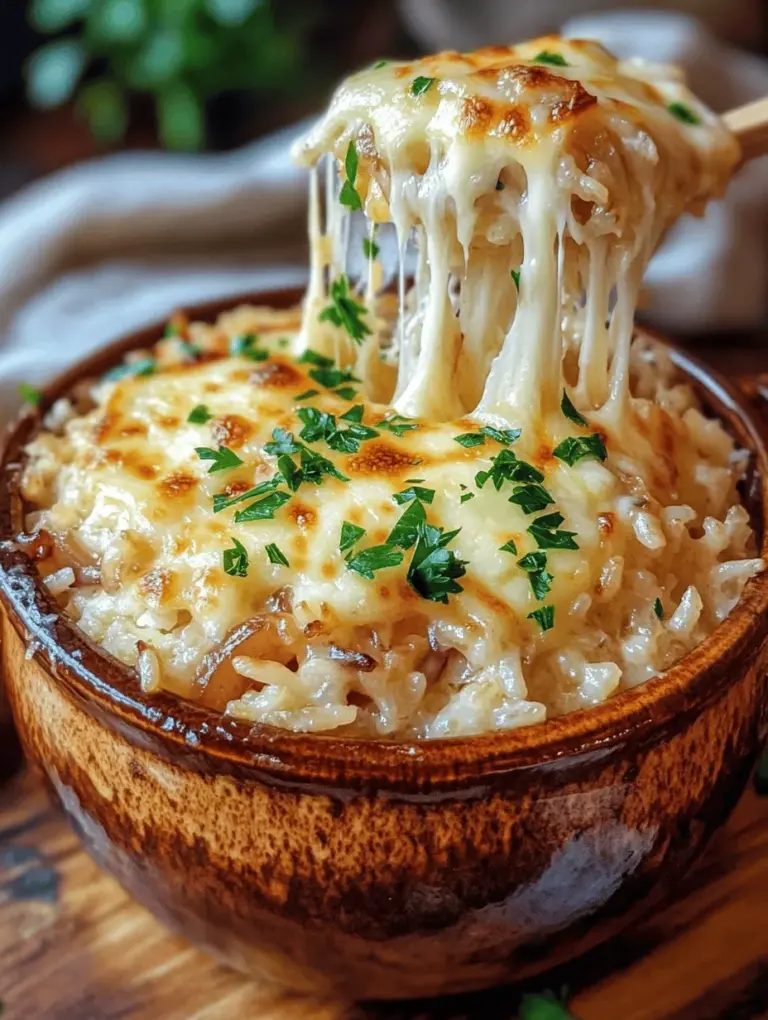 Comfort food evokes feelings of warmth and nostalgia, often reminding us of cherished moments spent around the dining table. Among the myriad of comfort dishes, French cuisine stands out for its rich flavors and sophisticated techniques, blending simplicity with elegance. The culinary tradition of France has gifted us with an array of delectable dishes, each with its unique character and story. One such creation, French Onion Butter Rice, marries the essence of the beloved French onion soup with the wholesome heartiness of rice, resulting in a dish that is both satisfying and indulgent.