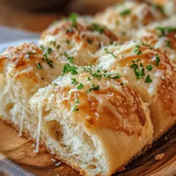 If you’re looking for a dish that can elevate any meal or gathering, cheesy garlic pull-apart rolls are the perfect choice. These mouthwatering rolls are not only visually appealing but also offer a delightful combination of flavors that will have your guests coming back for seconds. The warm, gooey cheese encased in soft, buttery bread, infused with aromatic garlic, creates an indulgent experience that is hard to resist.