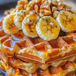 Waffles have secured their place as a beloved breakfast staple across the globe, celebrated for their crispy exterior and fluffy interior. Their versatility allows them to be enjoyed in myriad ways, whether topped with syrup, fresh fruit, whipped cream, or even savory ingredients. However, if you think you’ve tried all that waffles can offer, it’s time to experience a delightful twist: banana bread waffles.