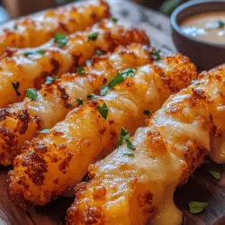 In the realm of comfort food, few dishes evoke the same level of warmth and nostalgia as crispy Hungarian potato cheese sticks. These delectable treats are a harmonious blend of creamy, melted cheese and soft, fluffy potatoes, all enveloped in a golden, crunchy exterior. Originating from Hungary, this dish is a beloved staple that showcases the rich culinary traditions of Eastern Europe. It is often served as a snack or appetizer, making it a perfect choice for gatherings or casual family dinners.