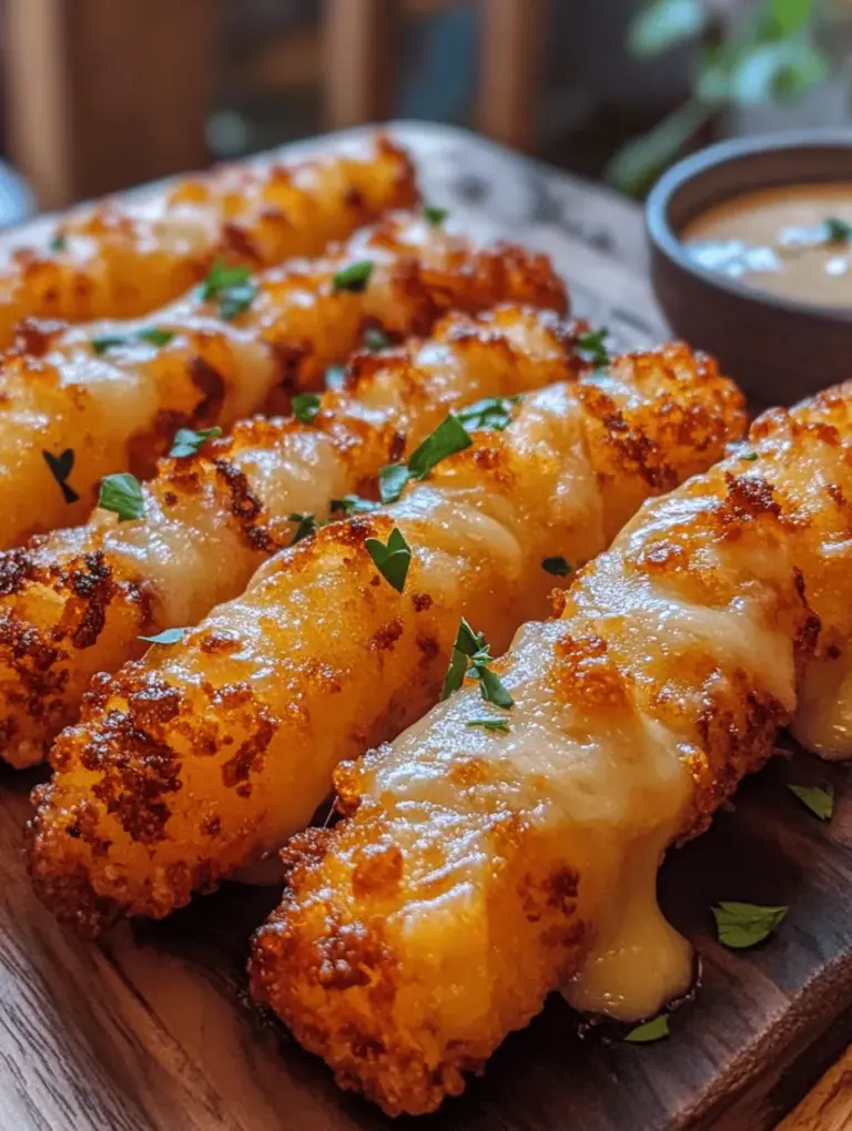 In the realm of comfort food, few dishes evoke the same level of warmth and nostalgia as crispy Hungarian potato cheese sticks. These delectable treats are a harmonious blend of creamy, melted cheese and soft, fluffy potatoes, all enveloped in a golden, crunchy exterior. Originating from Hungary, this dish is a beloved staple that showcases the rich culinary traditions of Eastern Europe. It is often served as a snack or appetizer, making it a perfect choice for gatherings or casual family dinners.