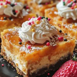 In recent years, dessert bars have taken the culinary world by storm, captivating sweet-toothed enthusiasts everywhere. These delicious treats bring together the best elements of cakes and cookies, offering convenience and presentation that make them a hit at any gathering. One of the standout recipes in this genre is the Sugar Cookie Cheesecake Bars—a delightful fusion of rich, creamy cheesecake and soft, buttery sugar cookie.