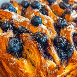 Babka is a beloved sweet bread known for its rich, braided texture and delightful fillings. Originating from the Eastern European Jewish communities, this decadent treat has gained worldwide popularity, with each region adding its unique twist. Traditionally made with chocolate or cinnamon, babka has evolved into a canvas for various flavors, and one of the most exciting adaptations is the Blueberry Bliss Cream Cheese Babka. The combination of juicy blueberries and creamy, tangy cheese creates a harmonious balance that elevates this classic pastry into a breathtaking dessert or breakfast option.