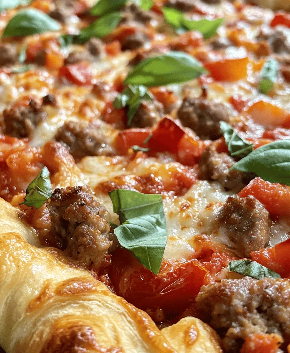 The Italian Crescent Casserole is a delightful dish that embodies the comforting essence of Italian cuisine while offering a modern twist. This savory casserole is a perfect amalgamation of flaky crescent roll dough, flavorful Italian sausage, vibrant vegetables, and gooey mozzarella cheese, creating a warm and satisfying meal that is sure to tantalize your taste buds. As life gets busier, the demand for easy-to-make recipes has surged, and this casserole proves to be a lifesaver for those hectic days when you need a quick yet delicious dinner solution.