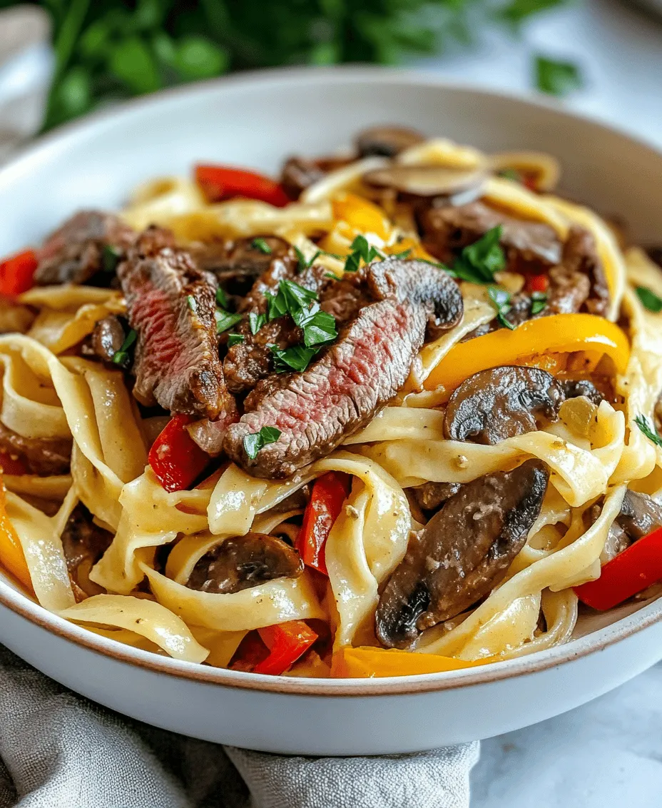 Imagine the rich, savory goodness of a classic Philly cheesesteak, reimagined in a comforting pasta dish that's perfect for weeknight dinners. Welcome to the world of Philly Cheese Steak Pasta, a recipe that beautifully marries the hearty essence of a traditional cheesesteak with the delightful texture of pasta. This dish is not only quick to prepare but also incredibly satisfying, making it an ideal choice for those bustling evenings when you want something delicious without spending hours in the kitchen.