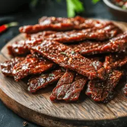 Beef jerky has long been celebrated as a staple snack for those who crave something savory, portable, and packed with protein. Its popularity is not just limited to outdoor enthusiasts and busy professionals; it has transcended into the realm of gourmet snacks. Whether you’re hiking in the wilderness, on a road trip, or simply enjoying a movie night at home, beef jerky has a unique ability to satisfy hunger while providing essential nutrients.
