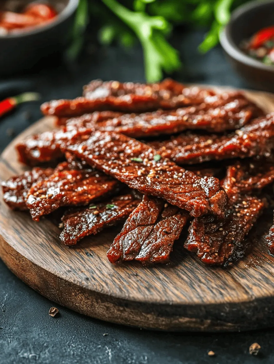 Beef jerky has long been celebrated as a staple snack for those who crave something savory, portable, and packed with protein. Its popularity is not just limited to outdoor enthusiasts and busy professionals; it has transcended into the realm of gourmet snacks. Whether you’re hiking in the wilderness, on a road trip, or simply enjoying a movie night at home, beef jerky has a unique ability to satisfy hunger while providing essential nutrients.