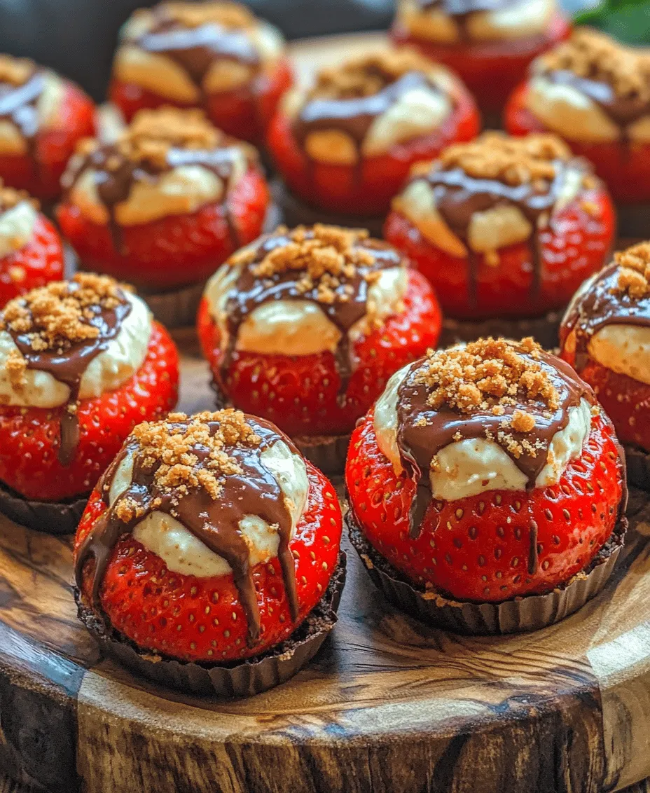 If you’re looking for a dessert that is as visually appealing as it is delicious, cheesecake stuffed strawberries should be at the top of your list. This delightful treat combines the rich, creamy texture of cheesecake with the sweet, juicy burst of fresh strawberries, creating an irresistible flavor profile that’s sure to please any palate. Imagine a bite-sized dessert that not only satisfies your sweet tooth but also offers a refreshing taste of fruit—what’s not to love?