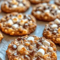 Cookies have long been a beloved treat around the world, captivating taste buds both young and old with their sweet, comforting flavors. From classic chocolate chip to decadent oatmeal raisin, cookies have a unique ability to evoke nostalgia and joy. Among the myriad of cookie variations, one stands out with its delightful crunch and gooey chocolate goodness: the Crunchy Chocolate Chip Rice Krispie Cookie.