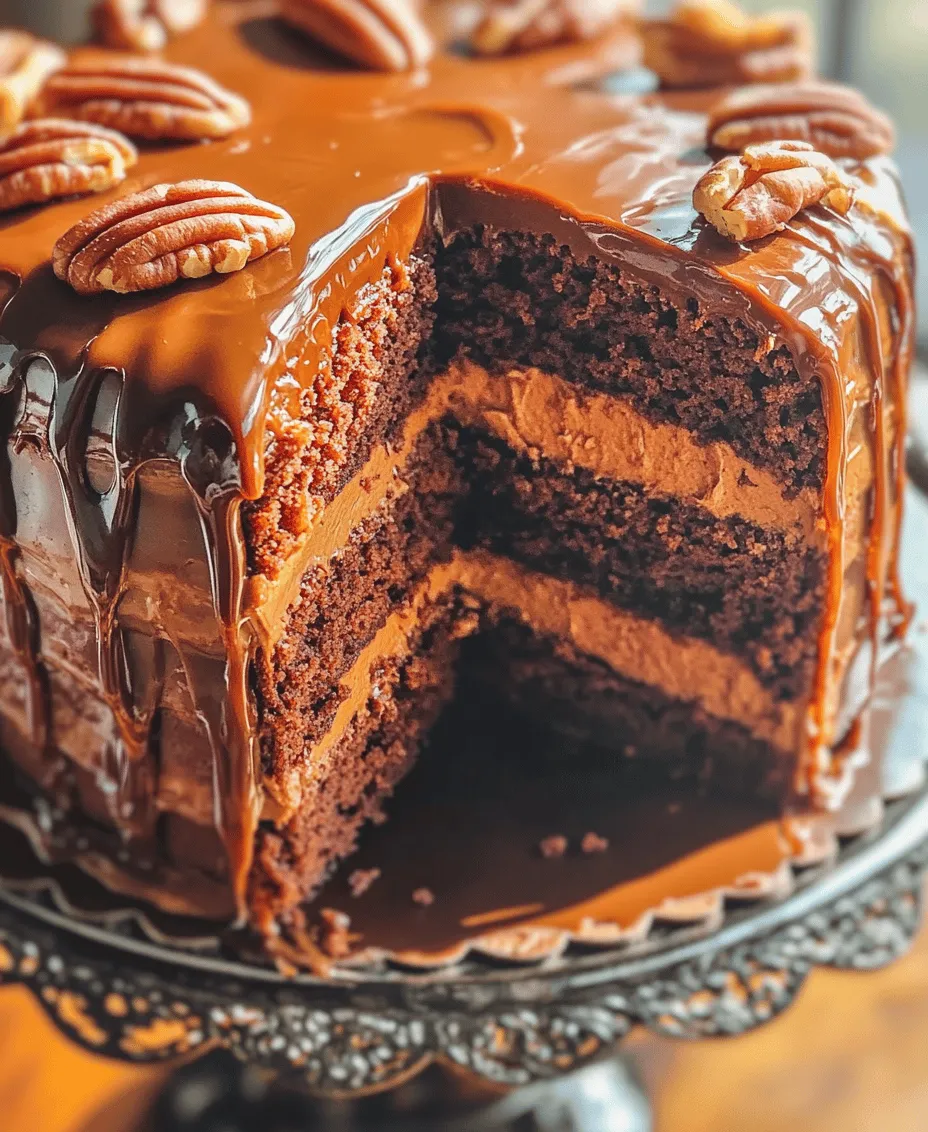 If you’re a fan of rich desserts, the Turtle Chocolate Layer Cake is a must-try. This cake is a heavenly combination of moist chocolate layers, luscious caramel, and silky chocolate frosting that creates an unforgettable experience for your taste buds. Turtle desserts, inspired by the classic turtle candies, have gained popularity for their delightful blend of flavors—chocolate, caramel, and pecans—bringing a comforting and indulgent experience. The allure of this cake lies not only in its deliciously rich flavors but also in its inviting textures. Each bite reveals a delightful mix of soft cake, creamy frosting, and gooey caramel, making it a favorite for chocolate lovers everywhere.