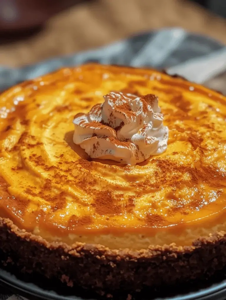 As the leaves begin to change and the air gets crisper, the culinary world welcomes the rich and comforting flavors of fall. One dessert that embodies the essence of this season is cheesecake, a creamy, decadent treat that has captured the hearts of dessert lovers everywhere. Cheesecakes come in various flavors and styles, but few can rival the seasonal charm of Pumpkin Swirl Cheesecake Delight. This delightful dessert seamlessly combines the classic richness of cheesecake with the warm, spiced notes of pumpkin puree, making it the perfect centerpiece for fall celebrations and gatherings.