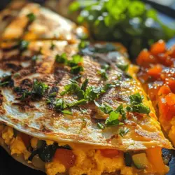 In recent years, breakfast quesadillas have surged in popularity, becoming a staple for those seeking a quick yet satisfying morning meal. This trendy dish embodies versatility and nutrition, allowing cooks to blend flavors and textures for a delightful breakfast experience. Our Veggie & Cheese Breakfast Quesadillas are a standout option, combining fresh vegetables, protein-rich eggs, and gooey cheese, making them an ideal choice for a quick breakfast or a leisurely brunch. Not only are these quesadillas delicious, but they also cater to various dietary preferences, ensuring that everyone can enjoy a hearty meal to kickstart their day. The best part? You can easily customize this recipe with different ingredients, making it a fantastic way to use up whatever veggies you have on hand.