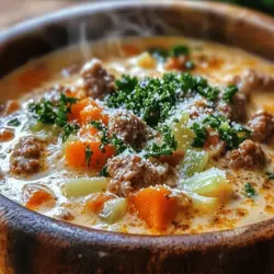 When the temperatures drop and the days grow shorter, there's nothing quite like a warm, hearty bowl of soup to comfort the soul. One dish that perfectly embodies this sentiment is Creamy Parmesan Italian Sausage Soup. This delightful recipe marries rich flavors with a soothing texture, making it an ideal choice for cozy dinners at home or casual gatherings with family and friends.