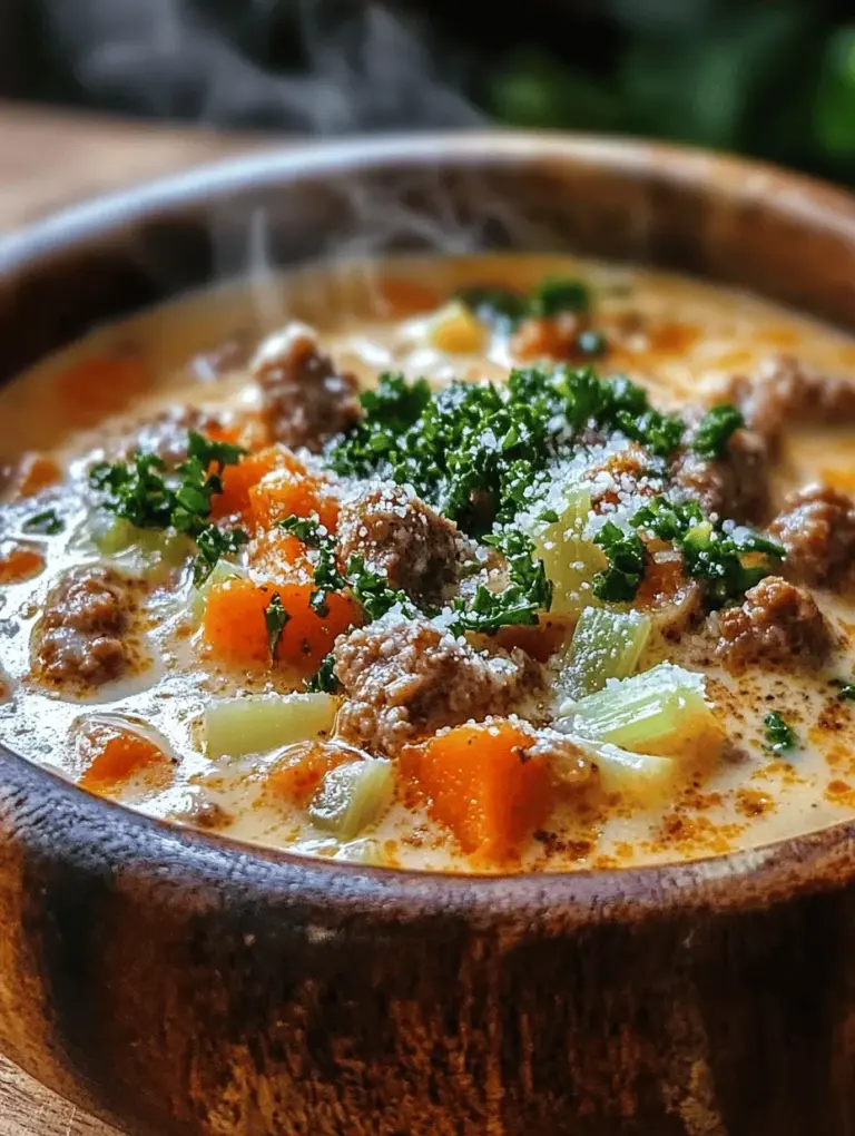 When the temperatures drop and the days grow shorter, there's nothing quite like a warm, hearty bowl of soup to comfort the soul. One dish that perfectly embodies this sentiment is Creamy Parmesan Italian Sausage Soup. This delightful recipe marries rich flavors with a soothing texture, making it an ideal choice for cozy dinners at home or casual gatherings with family and friends.