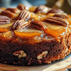 When it comes to delightful desserts, upside-down cakes have a certain nostalgic charm that captures the hearts of many. These cakes, traditionally baked with a sweet topping that caramelizes during the cooking process, offer a unique twist to the conventional cake. One such standout is the Pecan Delight Cake, a decadent treat featuring a luscious caramelized pecan topping that elevates the standard upside-down cake into a must-try dessert.