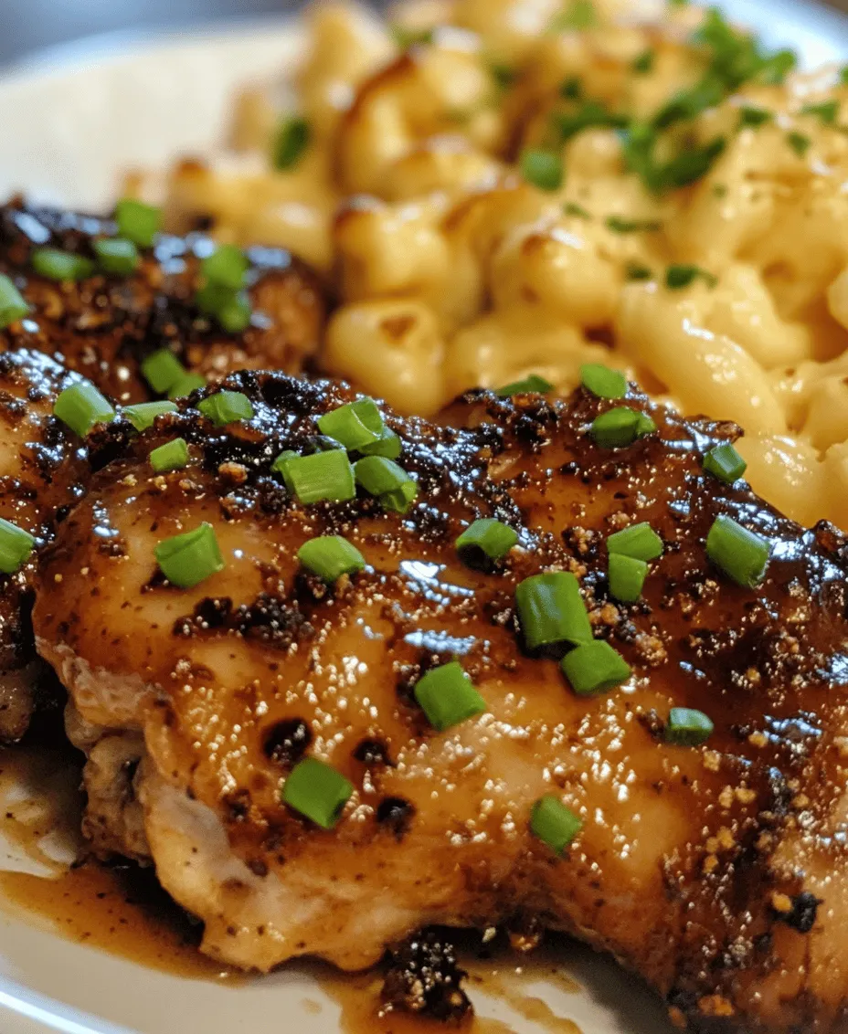 If you're looking for a dish that combines comfort with a burst of flavor, look no further than Sweet and Spicy Honey Pepper Chicken paired with Creamy Macaroni Cheese. This delightful recipe is a modern twist on the classic comfort food, perfectly balancing sweet and spicy elements that make every bite a culinary adventure. The sticky, flavorful chicken marries beautifully with the rich, creamy macaroni cheese, creating a meal that is not only satisfying but also brings a sense of warmth and togetherness to the dining table.
