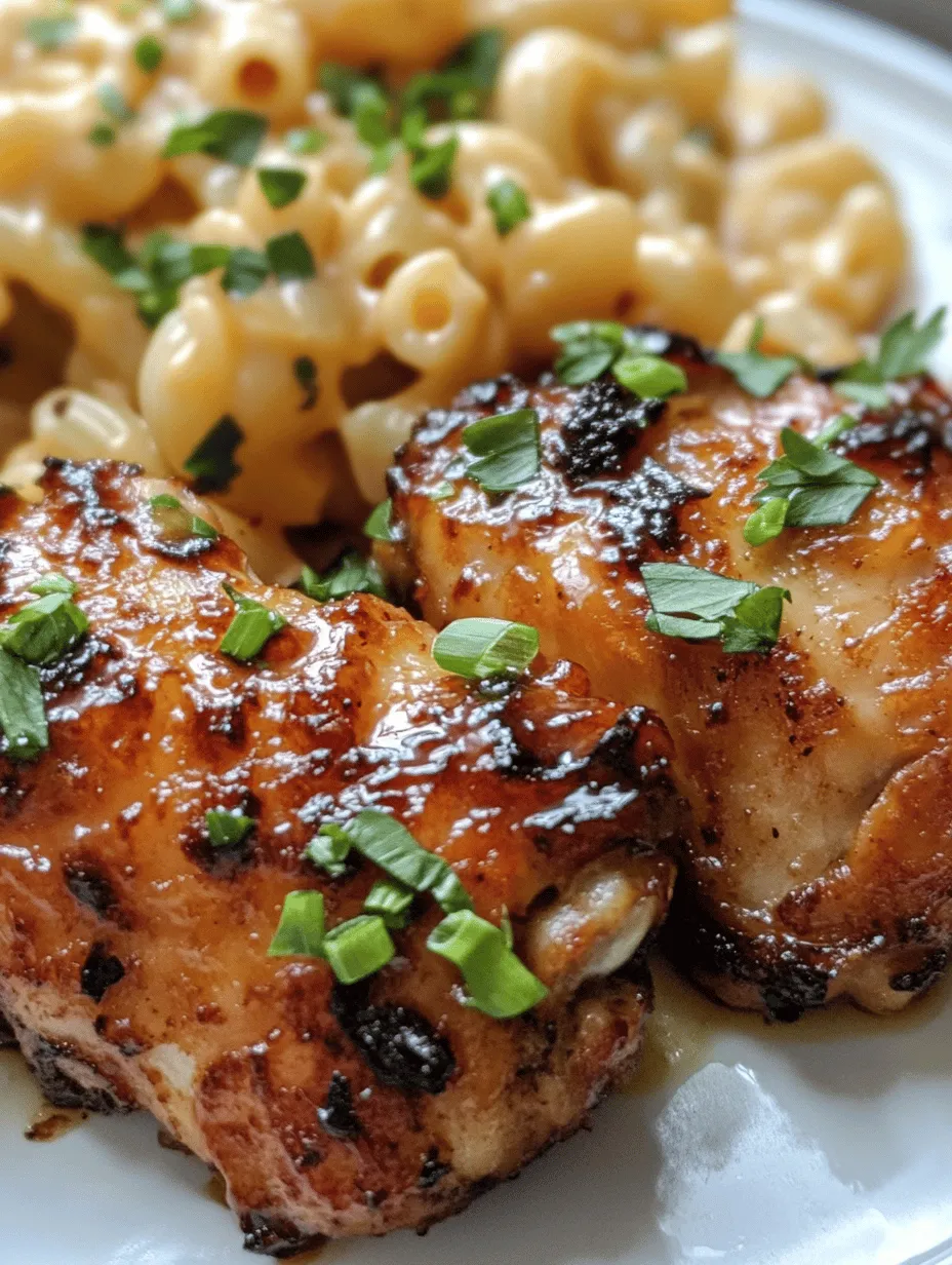 If you're looking for a dish that combines comfort with a burst of flavor, look no further than Sweet and Spicy Honey Pepper Chicken paired with Creamy Macaroni Cheese. This delightful recipe is a modern twist on the classic comfort food, perfectly balancing sweet and spicy elements that make every bite a culinary adventure. The sticky, flavorful chicken marries beautifully with the rich, creamy macaroni cheese, creating a meal that is not only satisfying but also brings a sense of warmth and togetherness to the dining table.