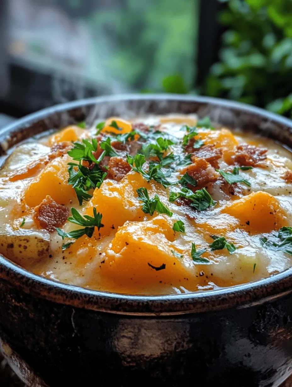 As the temperature begins to drop and the days grow shorter, there's nothing quite like the comfort of a steaming bowl of homemade soup to warm both body and soul. Soup has always held a special place in our hearts, especially during the colder months when warmth and comfort are paramount. Among the myriad of soup varieties, potato soup stands out as a beloved classic. Its creamy texture and hearty nature make it a staple in many households, providing not just nourishment but also a sense of nostalgia and satisfaction.