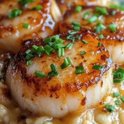 Imagine the perfect dining experience: a plate elegantly adorned with golden-brown scallops, complemented by a creamy, rich Parmesan risotto. Brown Butter Scallops with Parmesan Risotto is not just a meal; it's a celebration of flavors and textures that tantalizes the taste buds. This dish embodies the essence of gourmet cooking, allowing home chefs to recreate restaurant-quality meals with ease, sophistication, and a touch of culinary flair.