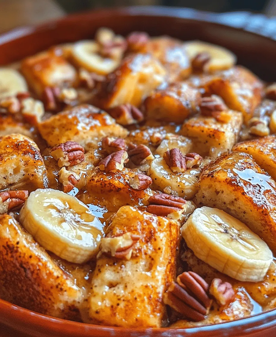 Breakfast casseroles have taken the culinary world by storm, becoming a beloved staple in many households. These hearty and versatile dishes have earned their spot on brunch menus and family tables alike, thanks to their delectable flavors and ease of preparation. One standout recipe in this genre is the Brown Sugar Banana French Toast Casserole—a delightful marriage of sweet, caramelized bananas and rich, custardy bread that warms the heart and satisfies the palate.