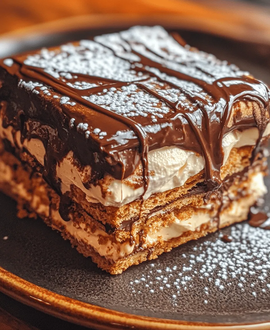 When it comes to desserts that charm both the young and the young at heart, few can rival the allure of the Chocolate Éclair Icebox Cake. This delightful treat combines the rich, creamy texture of chocolate pudding with the satisfying crunch of graham crackers, resulting in a dessert that is not only easy to prepare but also visually impressive. Ideal for gatherings, family meals, or simply as a special after-dinner indulgence, this icebox cake is a nostalgic nod to simpler times, inviting memories of sun-soaked summer days and family celebrations.
