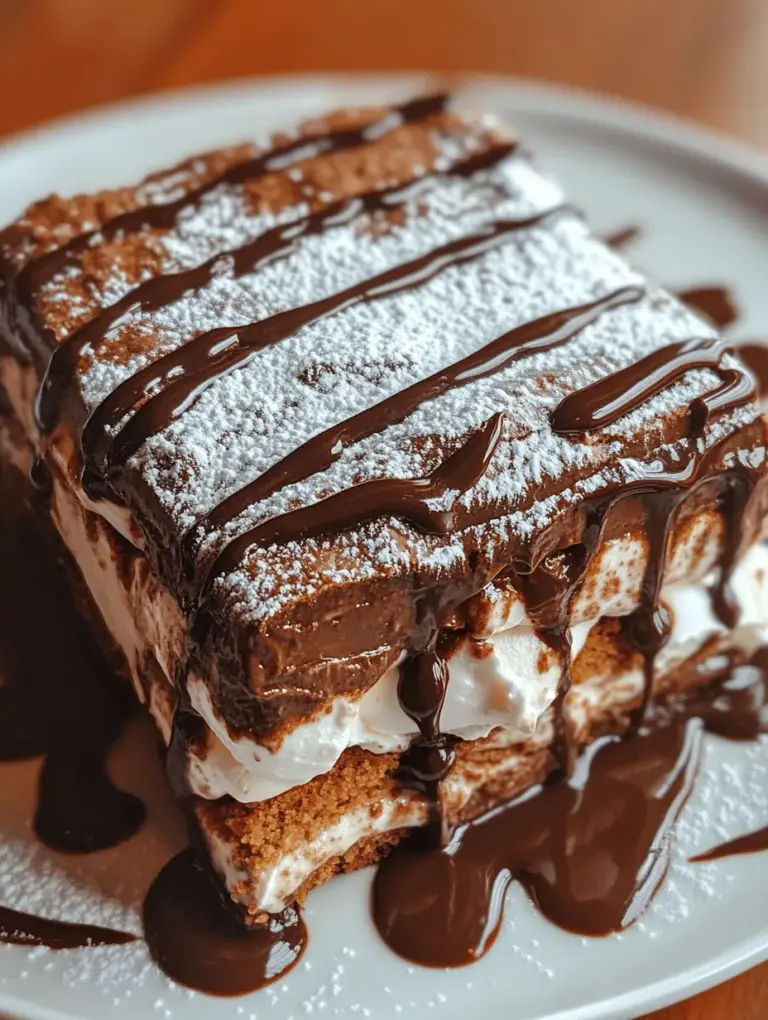 When it comes to desserts that charm both the young and the young at heart, few can rival the allure of the Chocolate Éclair Icebox Cake. This delightful treat combines the rich, creamy texture of chocolate pudding with the satisfying crunch of graham crackers, resulting in a dessert that is not only easy to prepare but also visually impressive. Ideal for gatherings, family meals, or simply as a special after-dinner indulgence, this icebox cake is a nostalgic nod to simpler times, inviting memories of sun-soaked summer days and family celebrations.