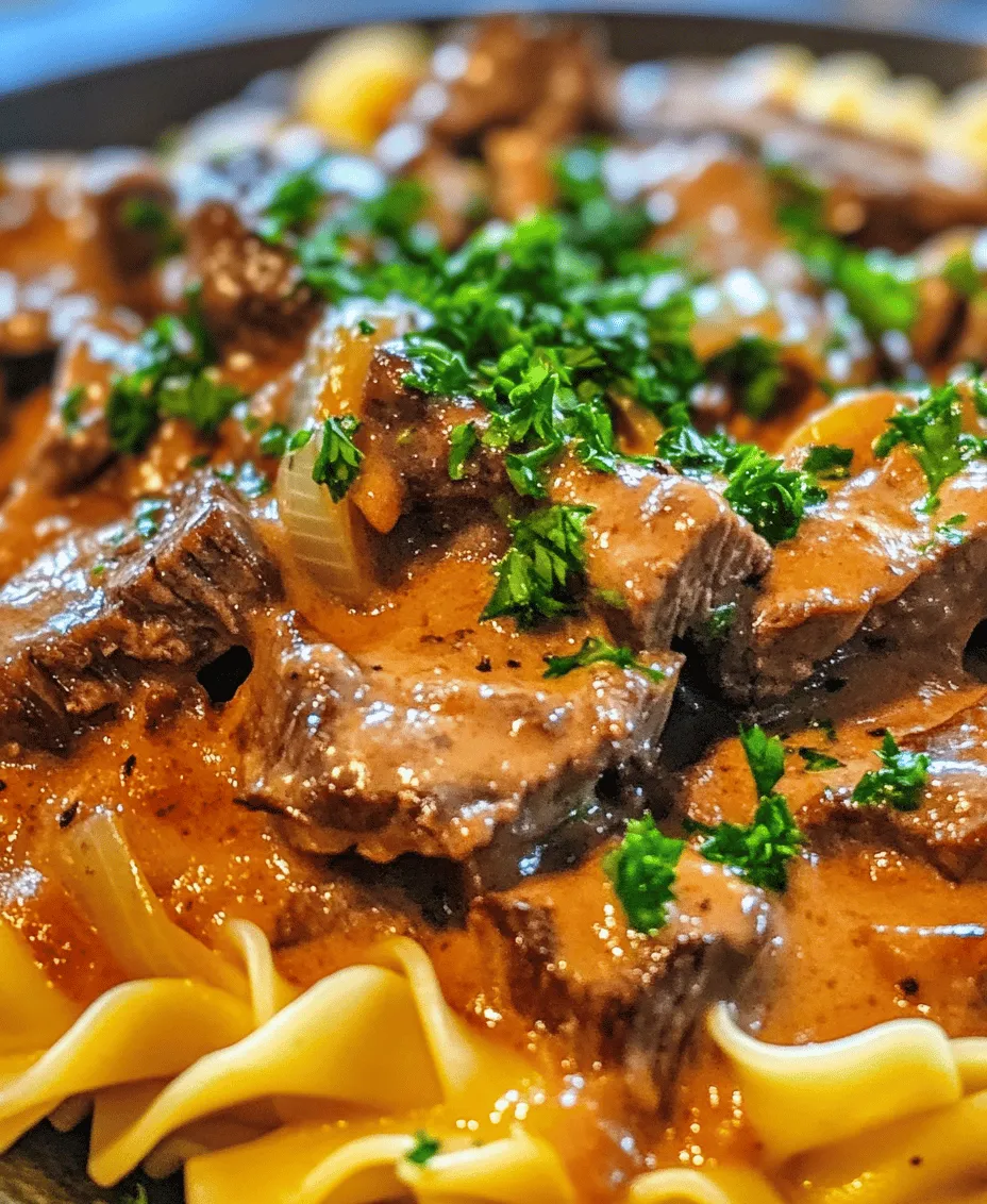 Classic Beef Stroganoff is more than just a dish; it’s a timeless recipe that embodies the essence of comfort food. Originating from Russia in the 19th century, this creamy, savory delight has traveled the world, becoming a beloved staple in kitchens everywhere. Traditionally made with sautéed pieces of beef and a rich sour cream sauce, Beef Stroganoff has evolved into various interpretations, yet its foundational appeal remains unchanged. This dish is not only a celebration of flavors but also a beacon of home cooking, offering warmth and nostalgia with every bite.