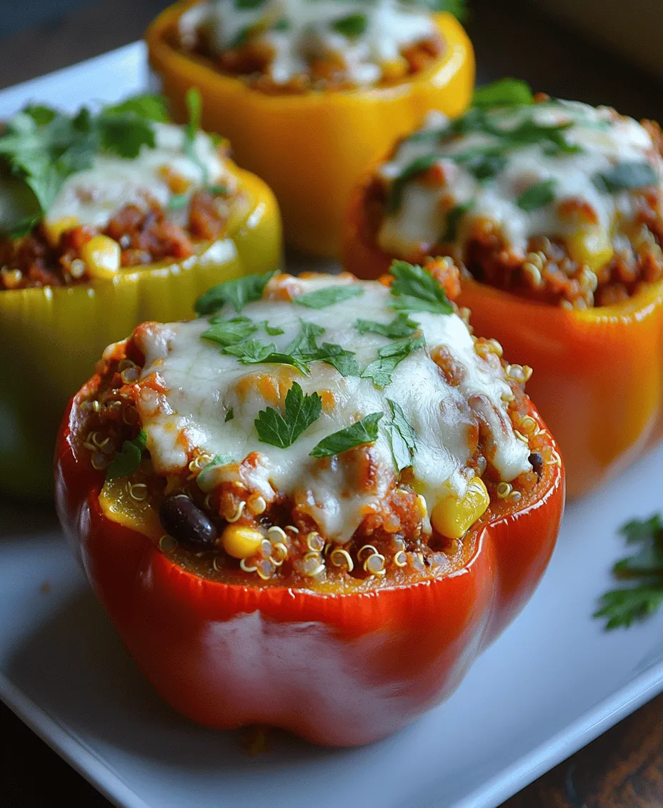 Stuffed bell peppers are a delightful and nutritious dish that combines vibrant colors and flavors, making them not only a feast for the eyes but also a wholesome meal. These culinary gems offer a perfect symphony of taste and nutrition, transforming simple ingredients into a satisfying and visually appealing dish that can cater to various dietary preferences. The versatility of stuffed bell peppers makes them a favorite among home cooks, whether you're preparing a quick weeknight dinner, hosting a gathering, or meal prepping for the week ahead.