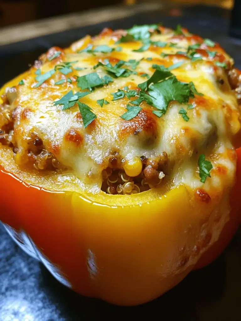 Stuffed bell peppers are a delightful and nutritious dish that combines vibrant colors and flavors, making them not only a feast for the eyes but also a wholesome meal. These culinary gems offer a perfect symphony of taste and nutrition, transforming simple ingredients into a satisfying and visually appealing dish that can cater to various dietary preferences. The versatility of stuffed bell peppers makes them a favorite among home cooks, whether you're preparing a quick weeknight dinner, hosting a gathering, or meal prepping for the week ahead.