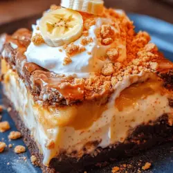 If you're searching for a dessert that perfectly balances indulgence and nostalgia, look no further than Banana Pudding Brownies. This delightful treat combines the rich, fudgy goodness of brownies with the creamy, sweet essence of classic banana pudding, creating a harmonious blend of flavors and textures that is sure to tantalize your taste buds. Imagine sinking your fork into a luscious brownie base that is enhanced by a layer of smooth banana pudding, topped with a fluffy whipped cream finish. This dessert isn't just a feast for the senses; it also brings back fond memories of childhood gatherings and family celebrations.