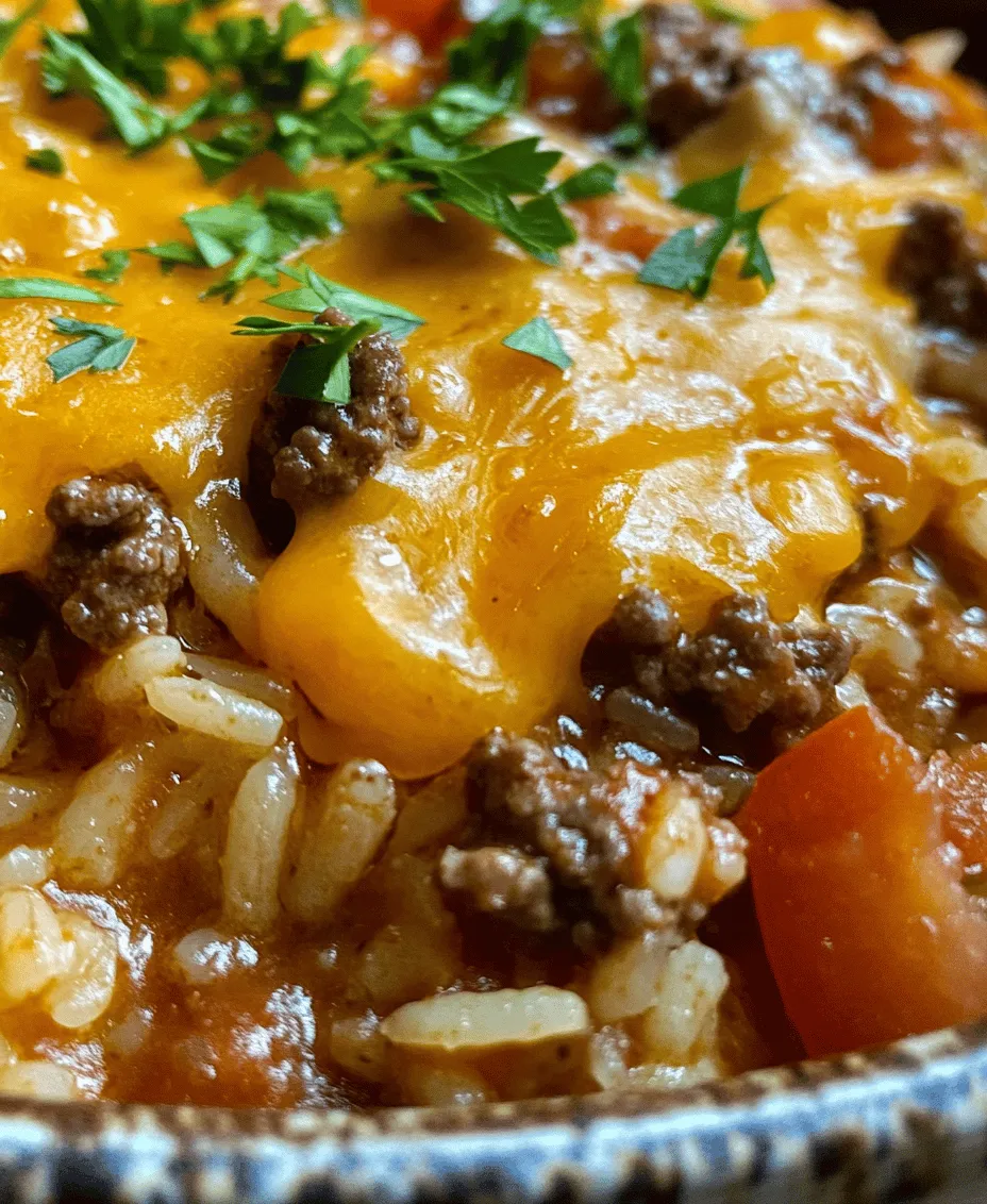 In the realm of comforting meals, few dishes evoke warmth and nostalgia quite like a savory casserole. Among these, the Cheesy Hamburger Rice Casserole stands out as a family favorite, combining the heartiness of ground beef with the satisfying texture of rice and a melty cheese topping. This dish is not only a crowd-pleaser but also a quick and easy solution for busy weeknight dinners, making it a staple in many households.