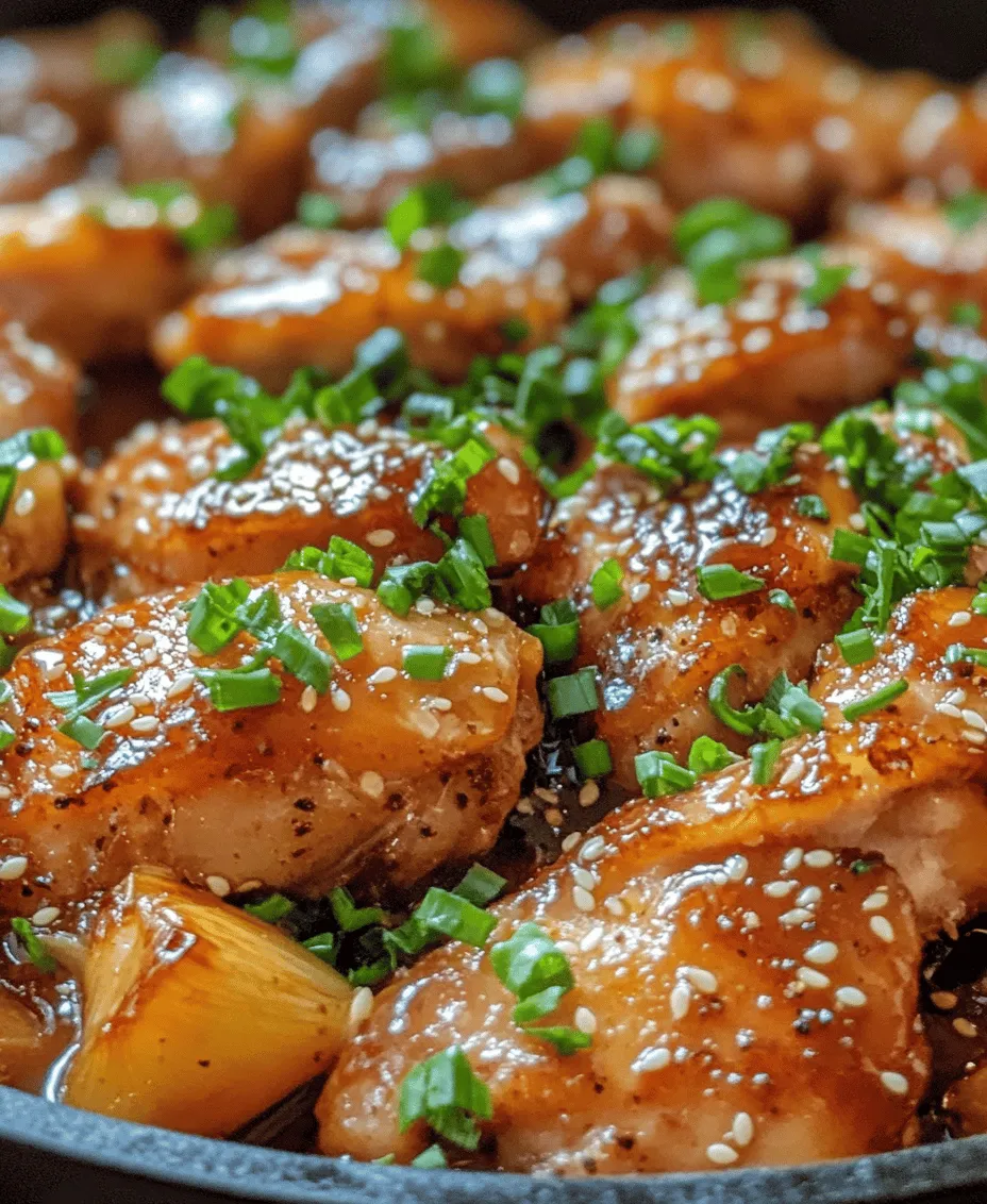 If you're searching for a dish that harmonizes a delightful blend of flavors, look no further than Sweet & Savory Honey Garlic Chicken Thighs. This dish is a culinary masterpiece that combines the rich, succulent taste of chicken thighs with the irresistible sweetness of honey and the aromatic punch of garlic. It’s a perfect recipe for families looking to enjoy a hearty meal that pleases even the pickiest of eaters. Whether you're hosting a casual dinner or preparing a festive feast, this dish’s versatility makes it suitable for various occasions, from weeknight dinners to special celebrations.