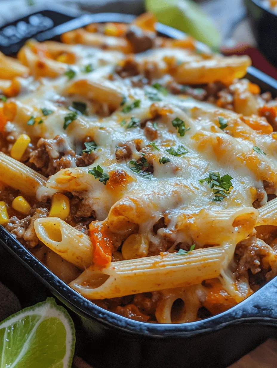 In today's fast-paced world, the popularity of one-pot meals has soared, and for good reason. They offer a simple and efficient way to create delicious meals without the hassle of multiple pots and pans. One such vibrant and flavorful dish that embodies this trend is Taco Fiesta One Pot Pasta. This recipe combines the beloved flavors of tacos with the comforting texture of pasta, making it a perfect solution for busy weeknights when you want something quick yet satisfying.