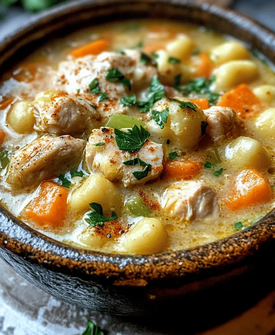 As the leaves begin to change and the air grows crisp, there's nothing quite like a comforting bowl of soup to warm you from the inside out. Soups have an extraordinary ability to not only satisfy hunger but also evoke feelings of nostalgia and comfort. They can transport you back to your childhood, where a steaming bowl of soup awaited you after a day of play in the cold. Among the myriad of soup options, one recipe stands out for its creamy texture and hearty ingredients: Creamy Chicken & Gnocchi Soup. This dish offers a delightful blend of flavors and textures that make it a perfect meal for chilly evenings or cozy gatherings.