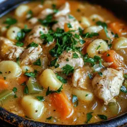 As the leaves begin to change and the air grows crisp, there's nothing quite like a comforting bowl of soup to warm you from the inside out. Soups have an extraordinary ability to not only satisfy hunger but also evoke feelings of nostalgia and comfort. They can transport you back to your childhood, where a steaming bowl of soup awaited you after a day of play in the cold. Among the myriad of soup options, one recipe stands out for its creamy texture and hearty ingredients: Creamy Chicken & Gnocchi Soup. This dish offers a delightful blend of flavors and textures that make it a perfect meal for chilly evenings or cozy gatherings.