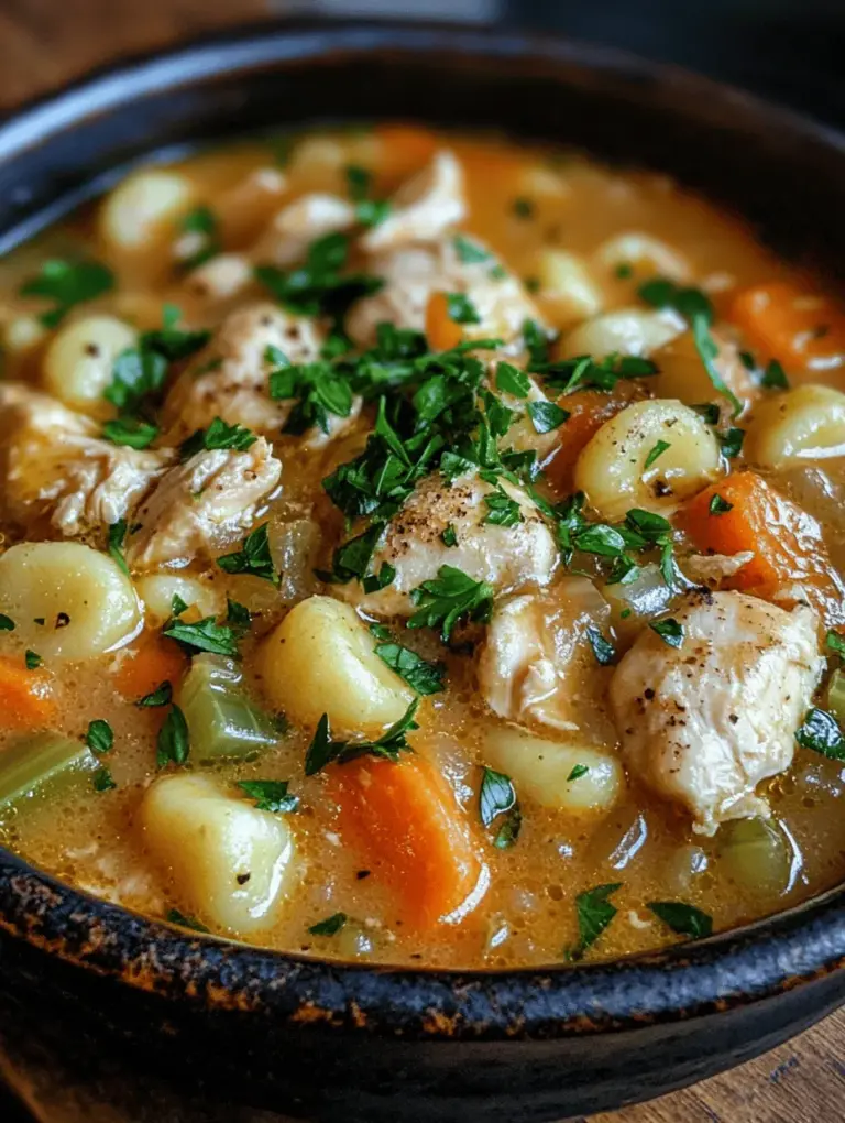 As the leaves begin to change and the air grows crisp, there's nothing quite like a comforting bowl of soup to warm you from the inside out. Soups have an extraordinary ability to not only satisfy hunger but also evoke feelings of nostalgia and comfort. They can transport you back to your childhood, where a steaming bowl of soup awaited you after a day of play in the cold. Among the myriad of soup options, one recipe stands out for its creamy texture and hearty ingredients: Creamy Chicken & Gnocchi Soup. This dish offers a delightful blend of flavors and textures that make it a perfect meal for chilly evenings or cozy gatherings.